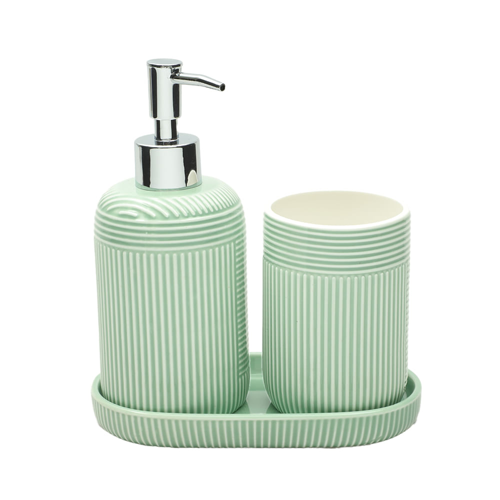 Set 3 piezas de cerámica para baño