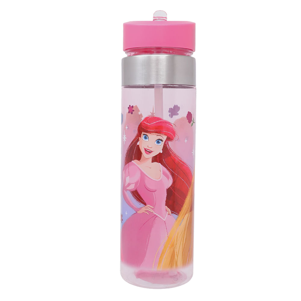 Botella de plástico doble pared Disney princesas 650ml