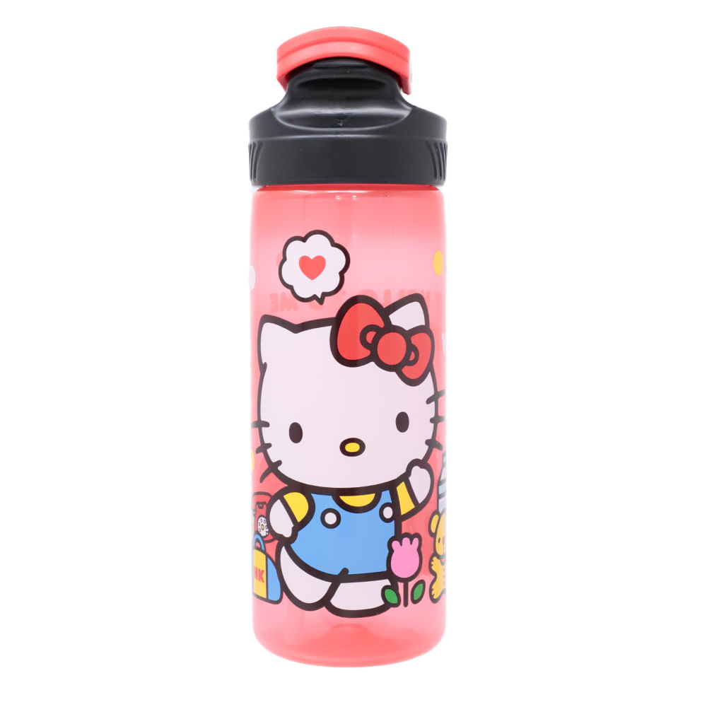 Botella de plástico Sanrio Hello Kitty 600ml