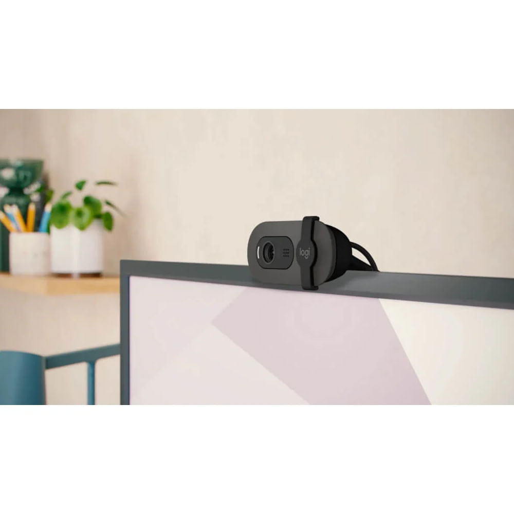 Webcam Logitech BRIO 100 Full HD 1080p color grafito