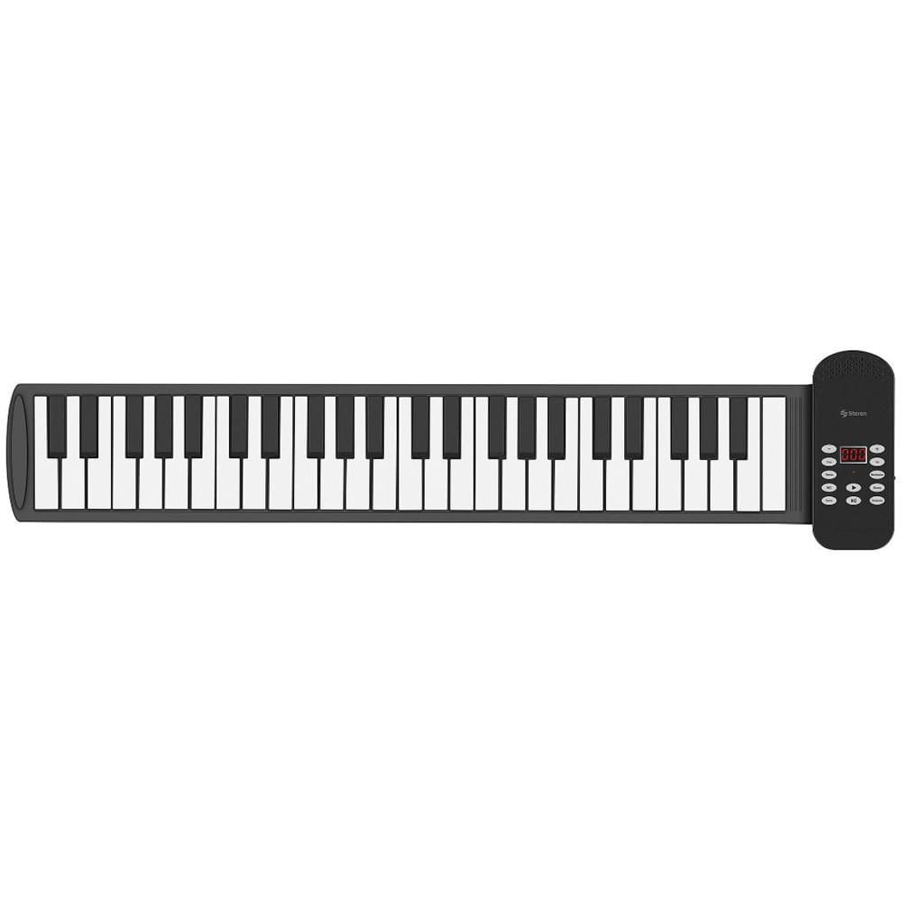 Teclado musical electrónico flexible