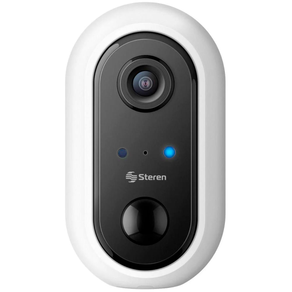 Cámara de seguridad smart Steren para interiores recargable Full HD