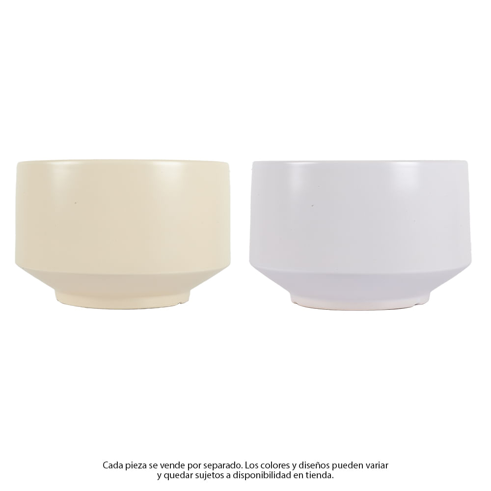 Maceta decorativa surtida 25x17cm (1 pieza)