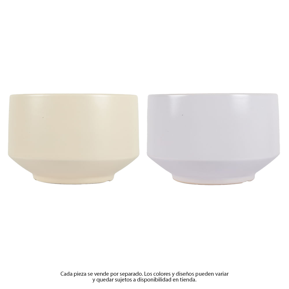 Maceta decorativa surtida 22x15cm (1 pieza)