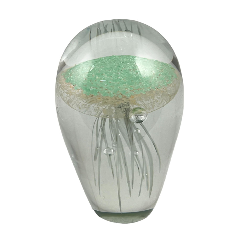 Figura decorativa de vidrio 7.50x7.50x12cm