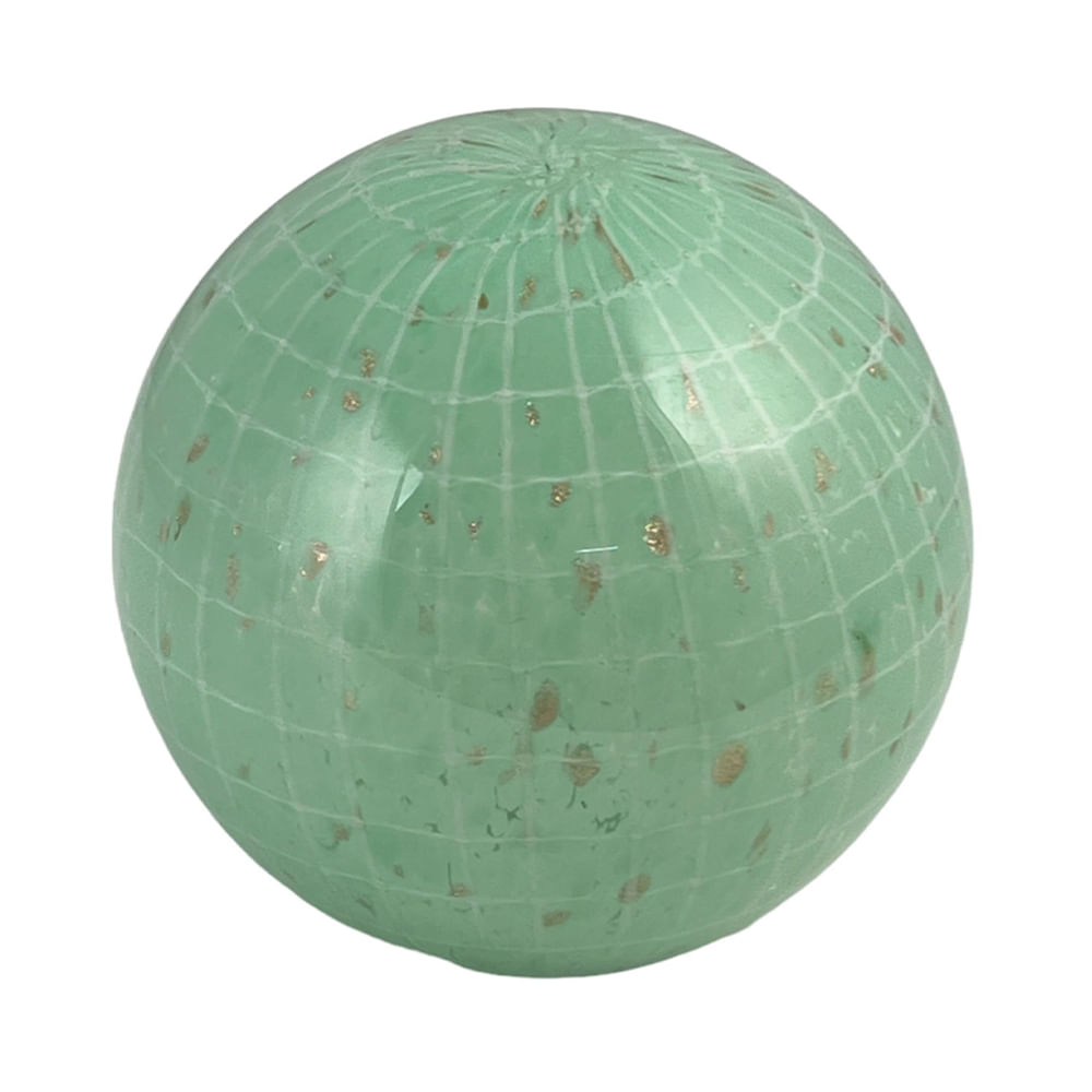 Esfera decorativa de vidrio 10 cm
