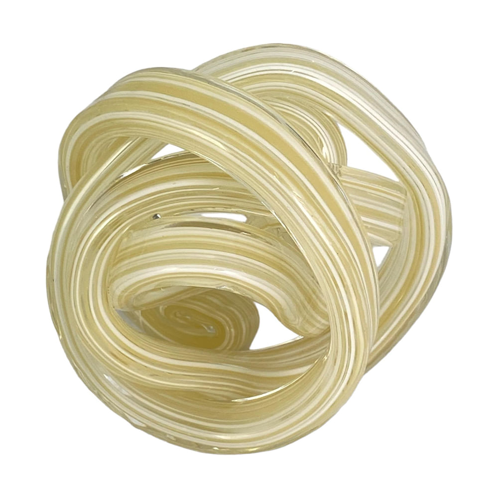 Nudo decorativo de vidrio 10 cm