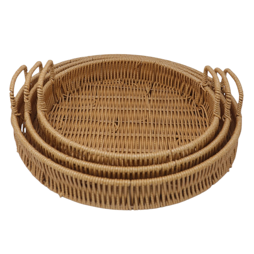 Set de bandejas 3 piezas