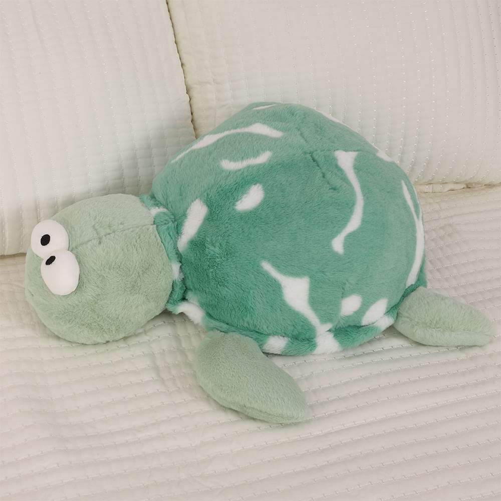 Cojín infantil con forma de tortuga 70 cm