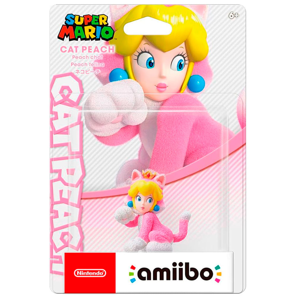 Figura Amiibo cat Peach (serie Super Mario)
