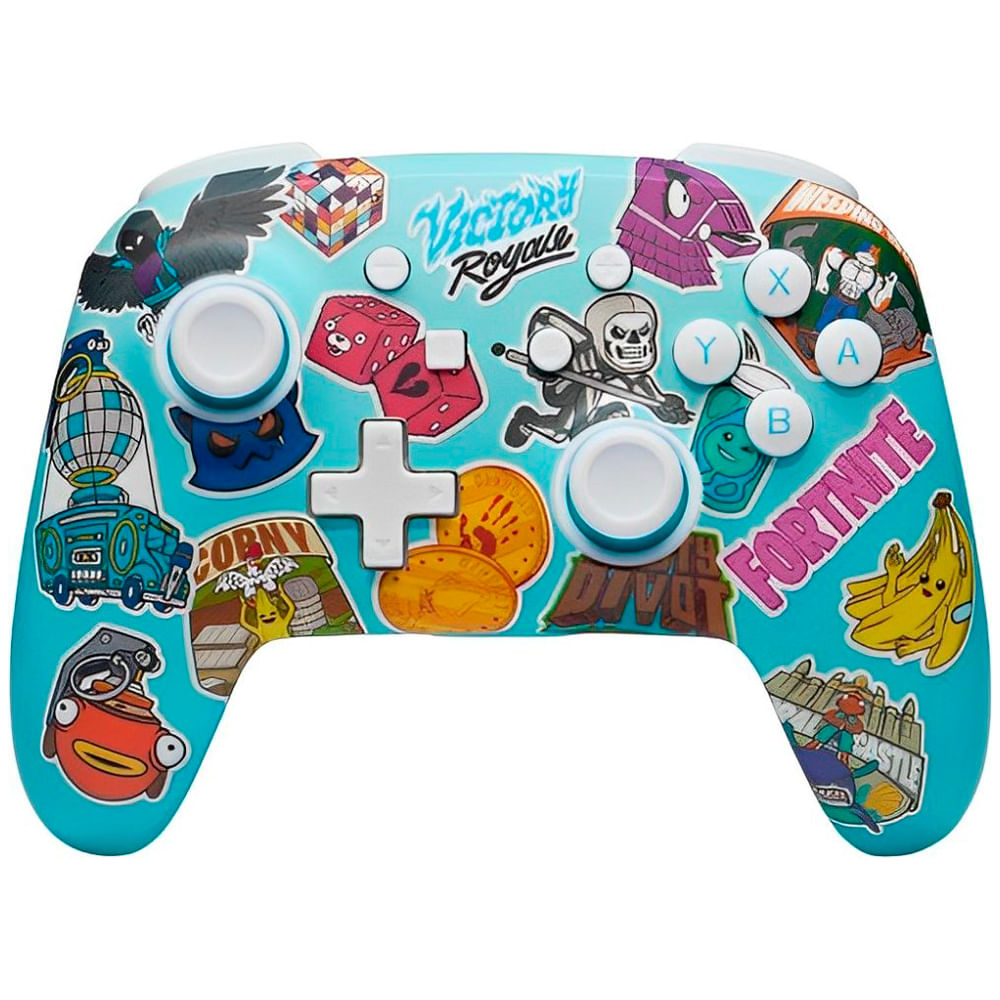 Control inalámbrico recargable para Nintendo Switch Fortnite Sticker