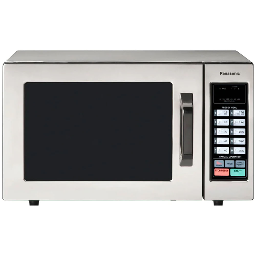 Horno microondas Panasonic 23 L (0.8 PCU) 1000 Watts industrial NE-1054FAUH