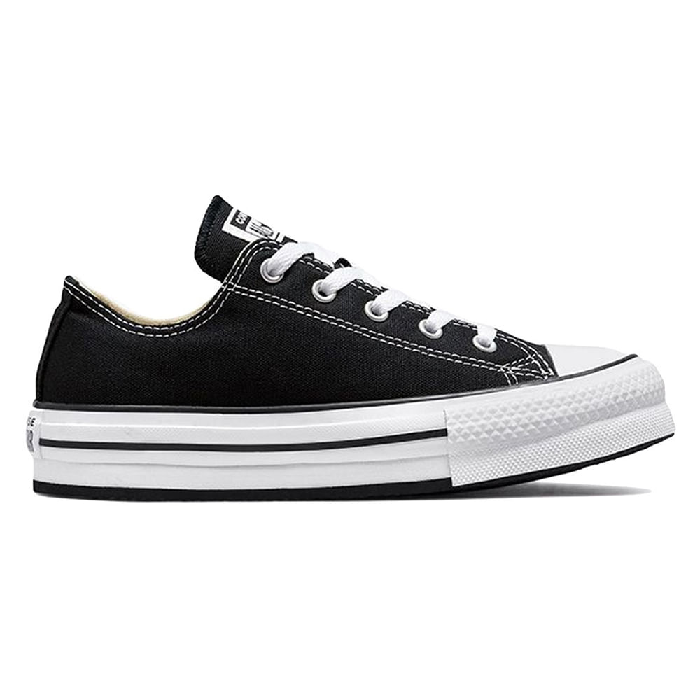 Zapato Converse Chuck Taylor All Star Eva Lift casual negro para niño