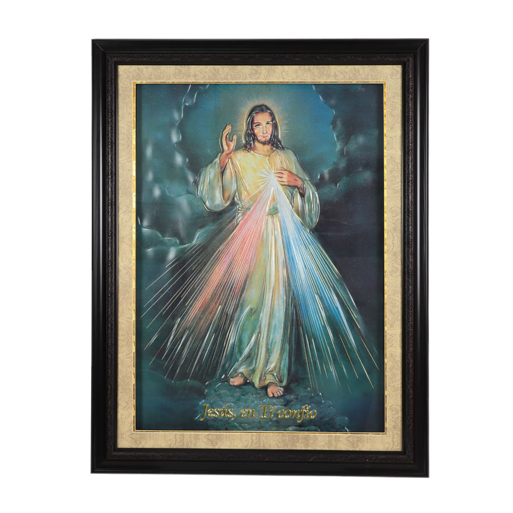 Cuadro religioso Sagrado Corazón de Jesús 71x91 cm
