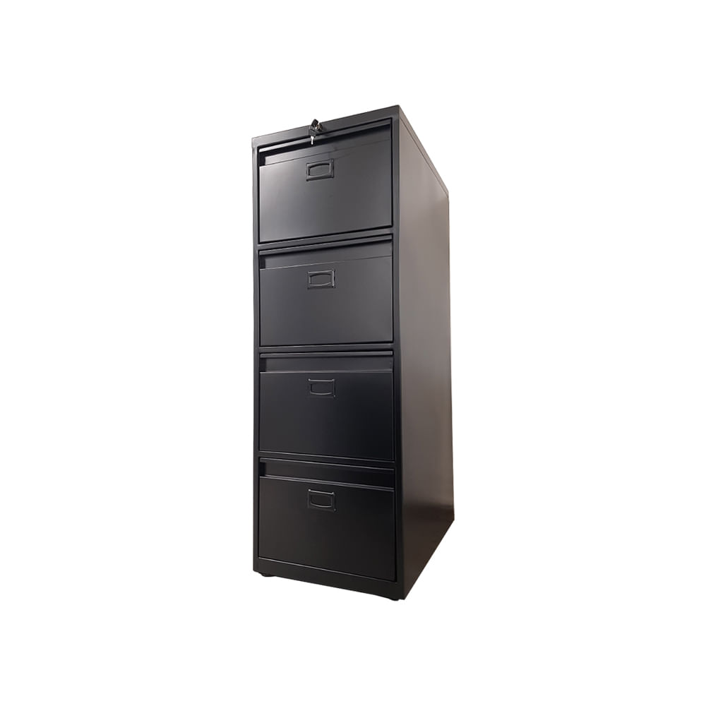 Archivo metálico vertical de 4 gavetas (grande)