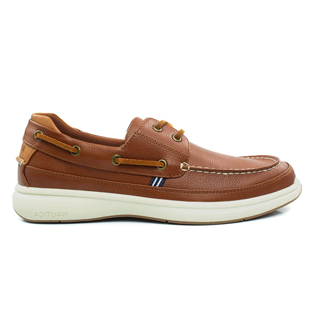 Zapato casual Nautica café para hombre