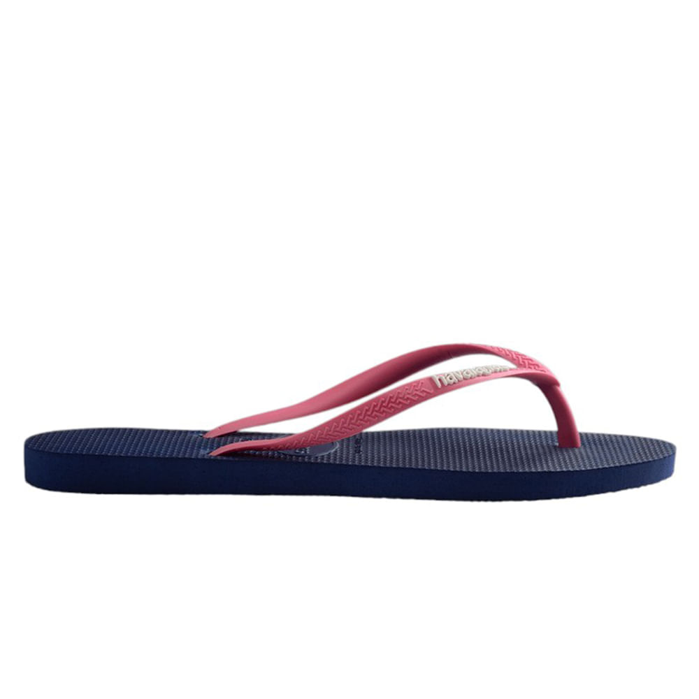Sandalia para playa Havaiana color azul para mujer