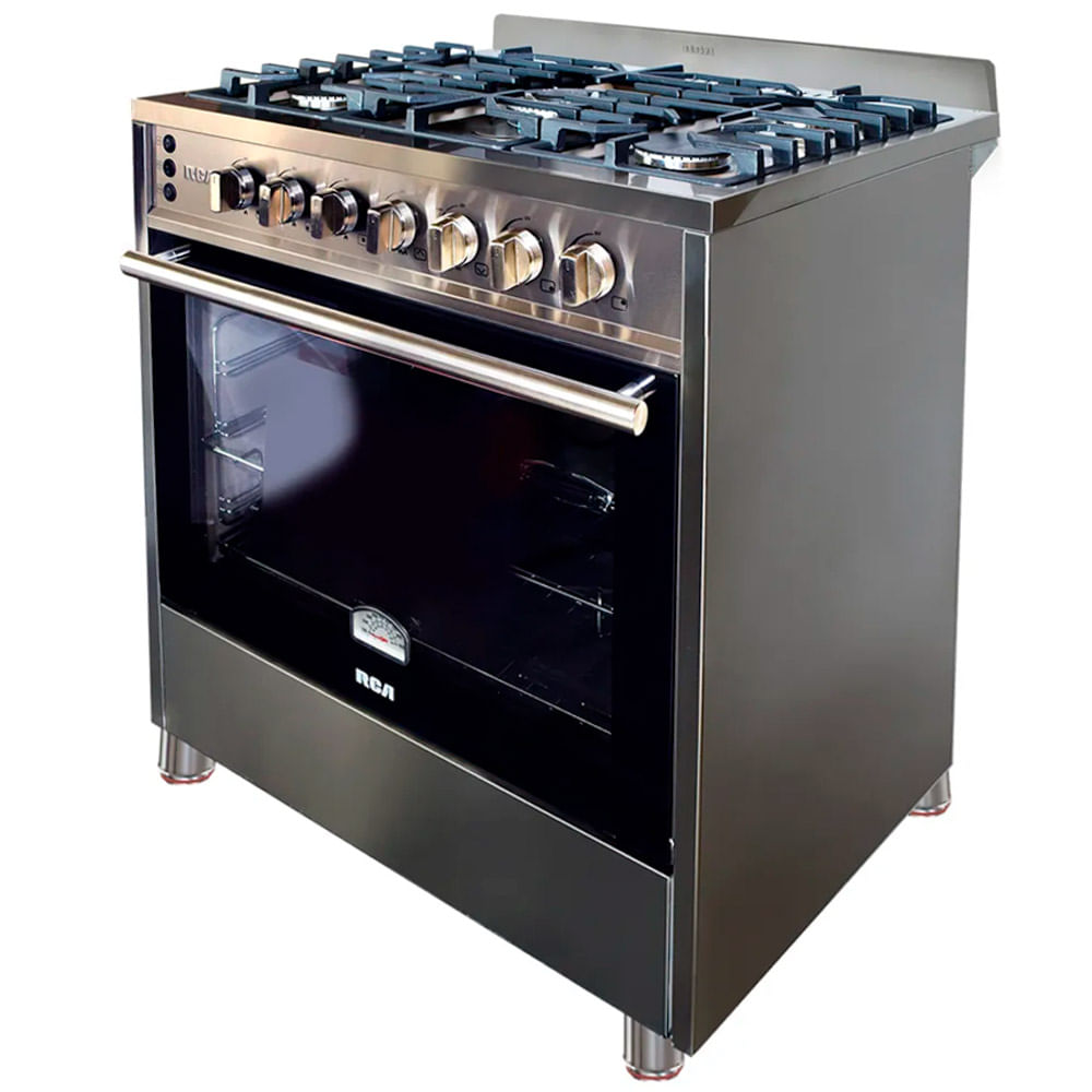Cocina 5 quemadores con horno a gas 80 cm (30") RCCC800 RCA