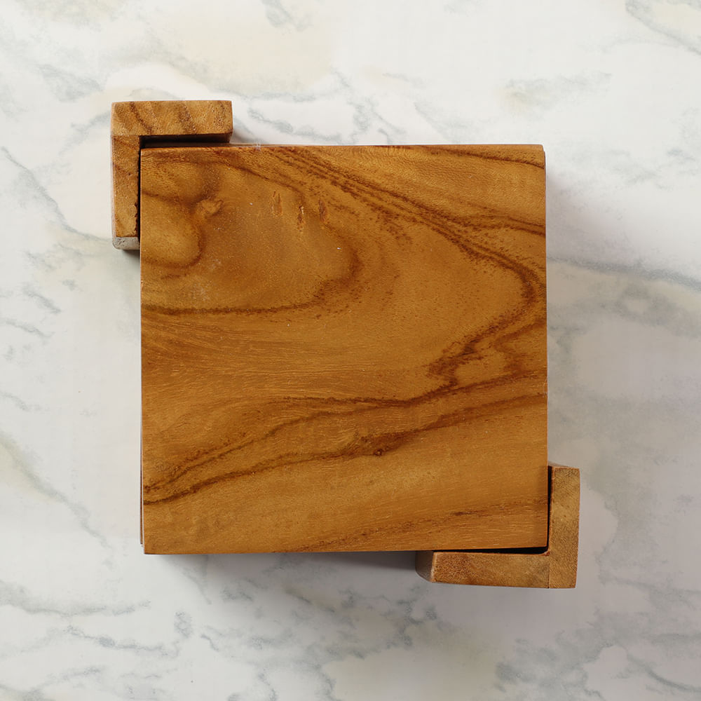 Set de porta vasos cuadrados