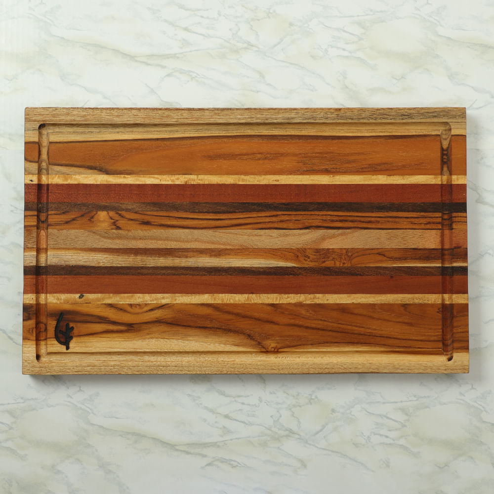 Tabla parrillera en maderas mixtas