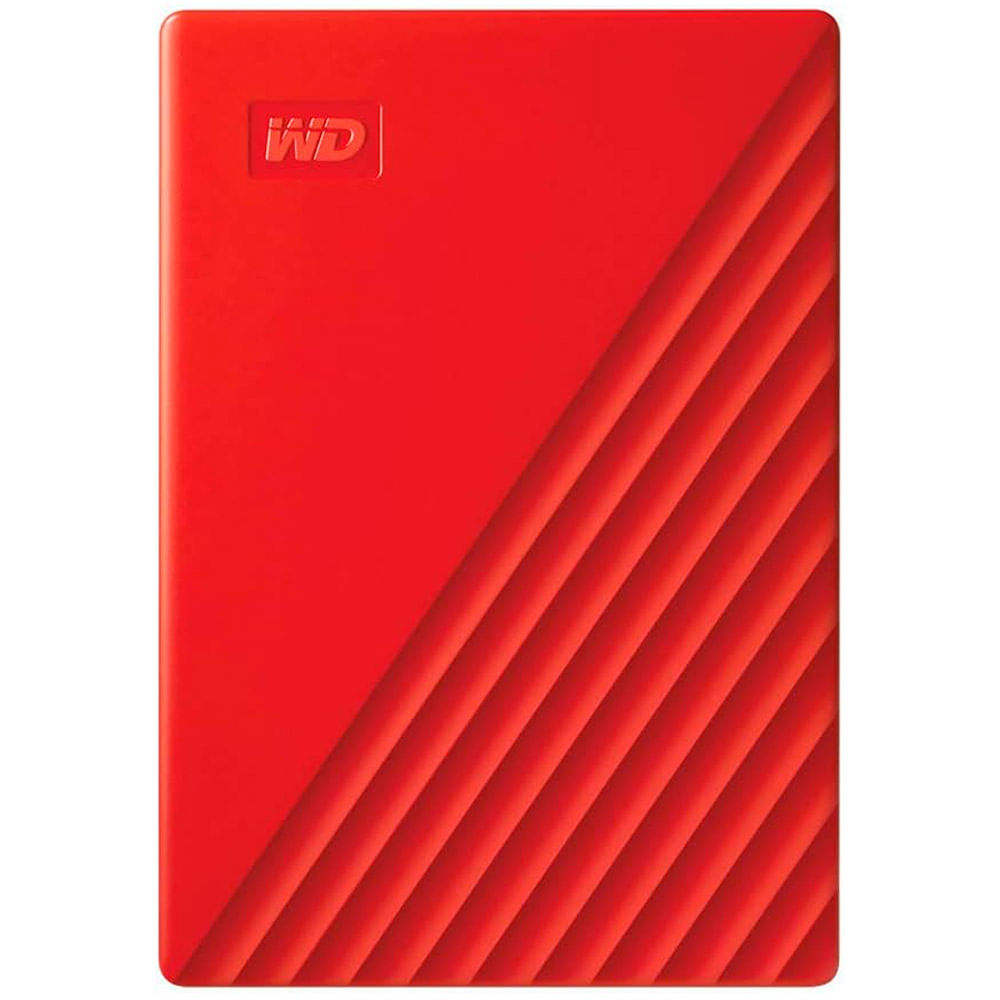 Disco Duro Externo Western Digital WD My Passport rojo