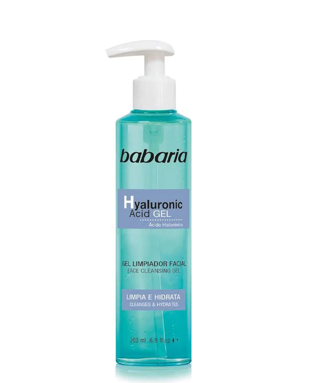 Gel Limpiador Facial Ácido Hialurónico 200ml