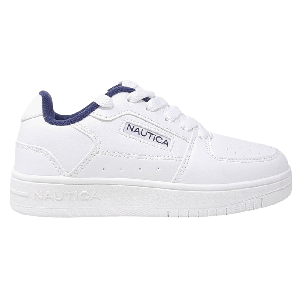 Calzado casual Nautica blaco para niño