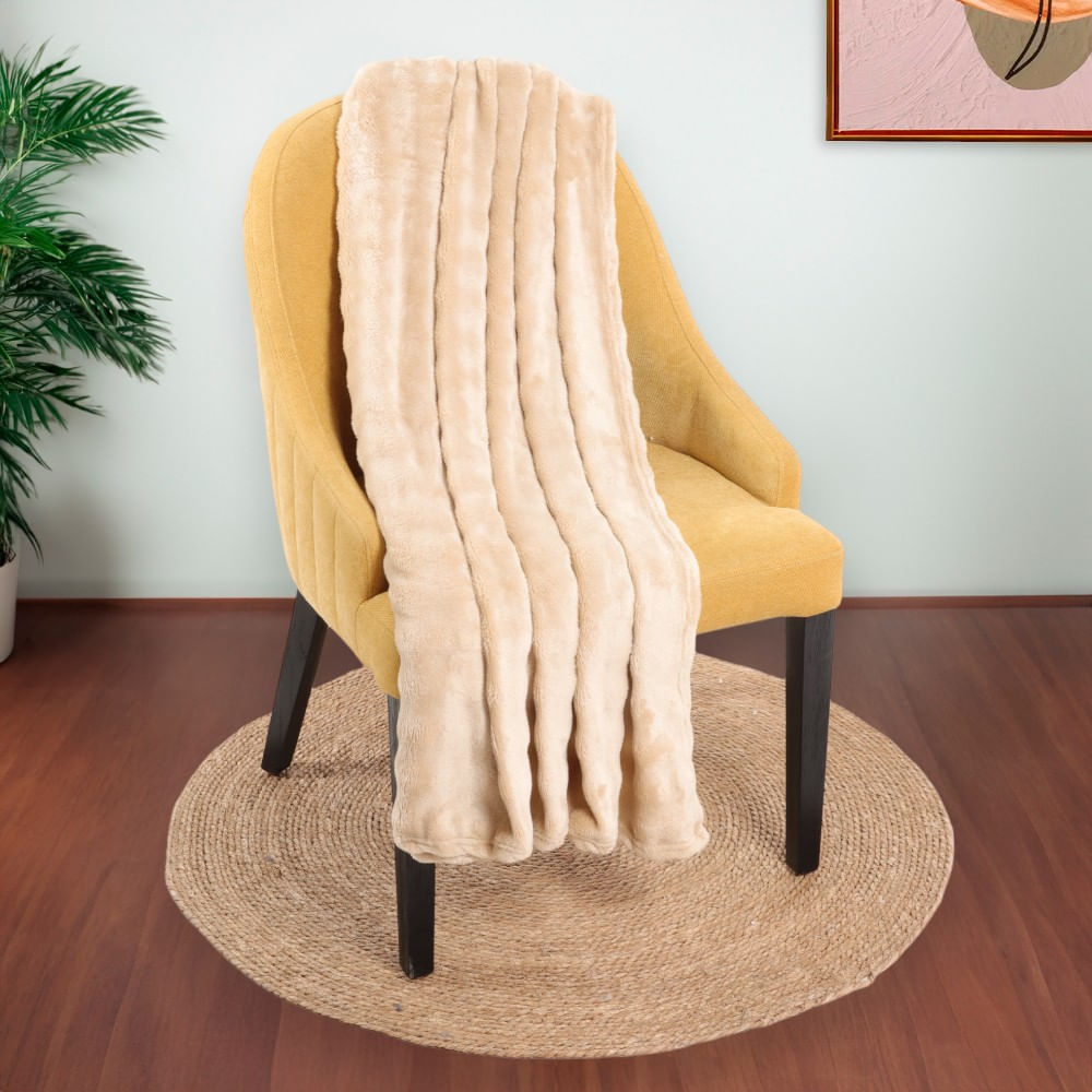 Frazada velvet bubble de poliéster