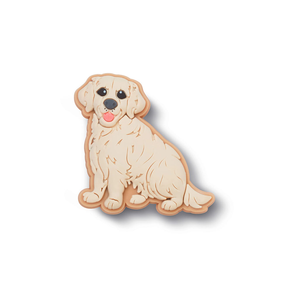 Accesorio Crocs Jibbitz charm de Golden Retriever