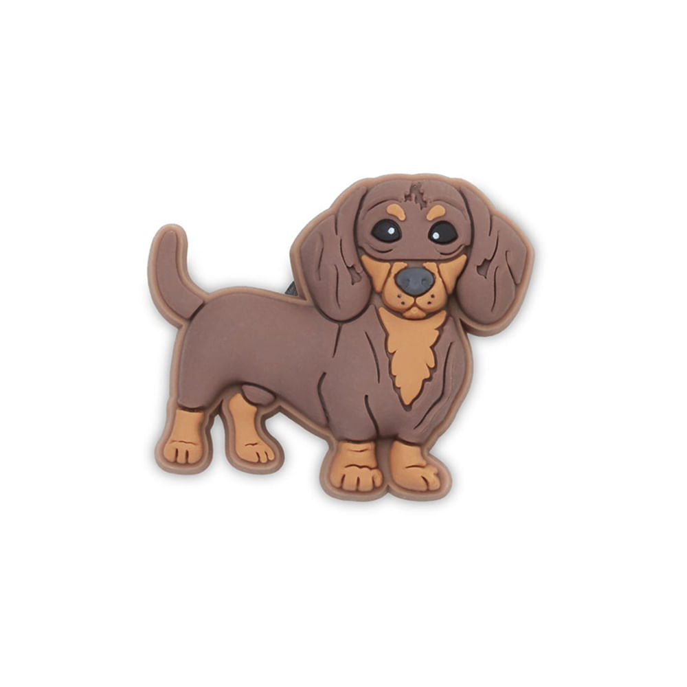 Accesorio Crocs Jibbitz charm de perro salchicha