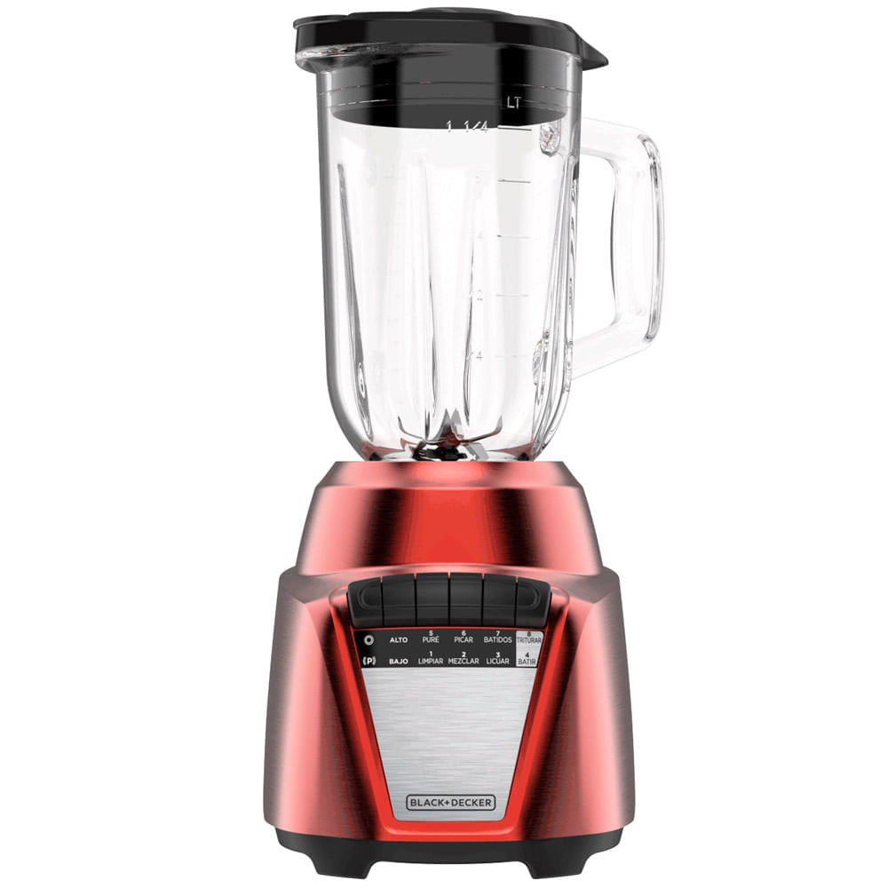 Licuadora ice crush jarra de vidrio 700w negro