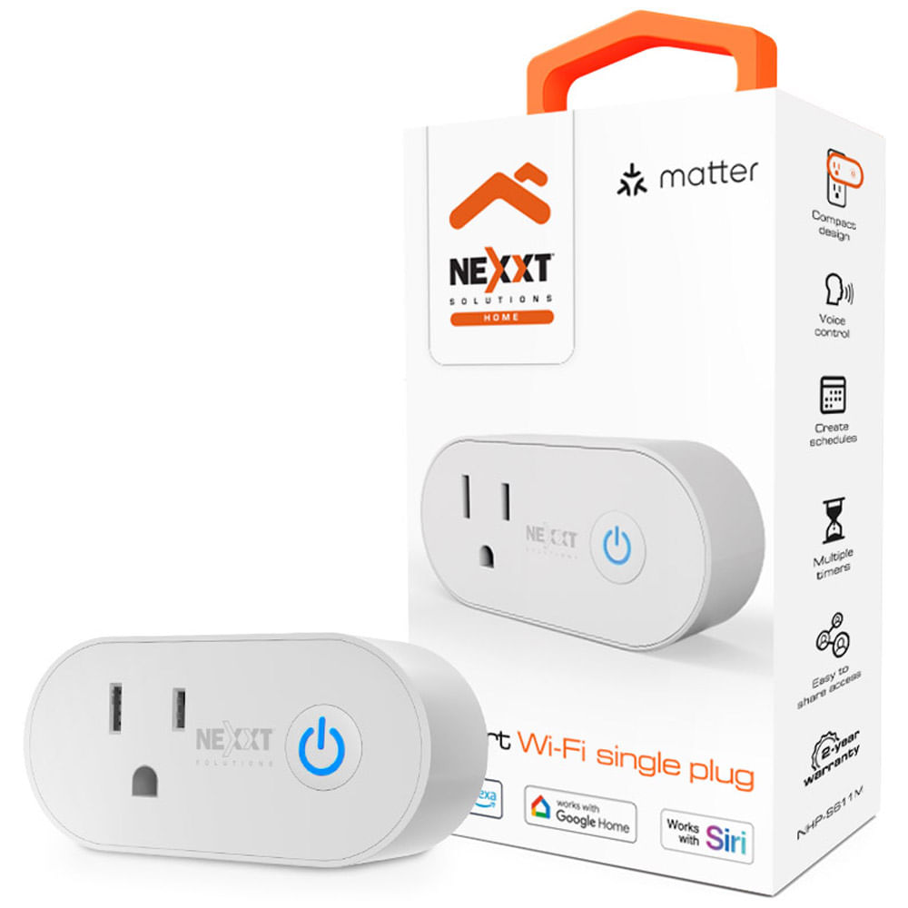 Enchufe inteligente Wi-Fi Nexxt