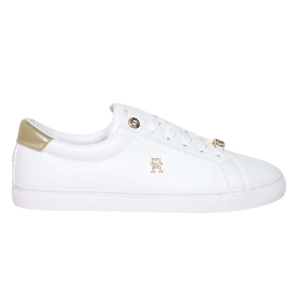 Zapato casual Tommy Hilfiger color blanco para mujer
