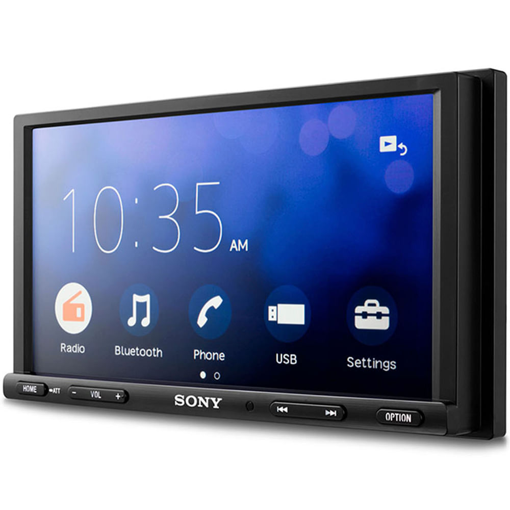 Pantalla Sony XAV-1600 de 6.7" con Bluetooth y WebLink