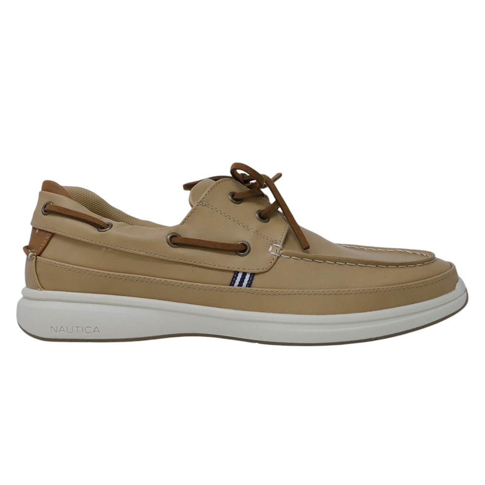 Zapato casual Nautica beige para hombre