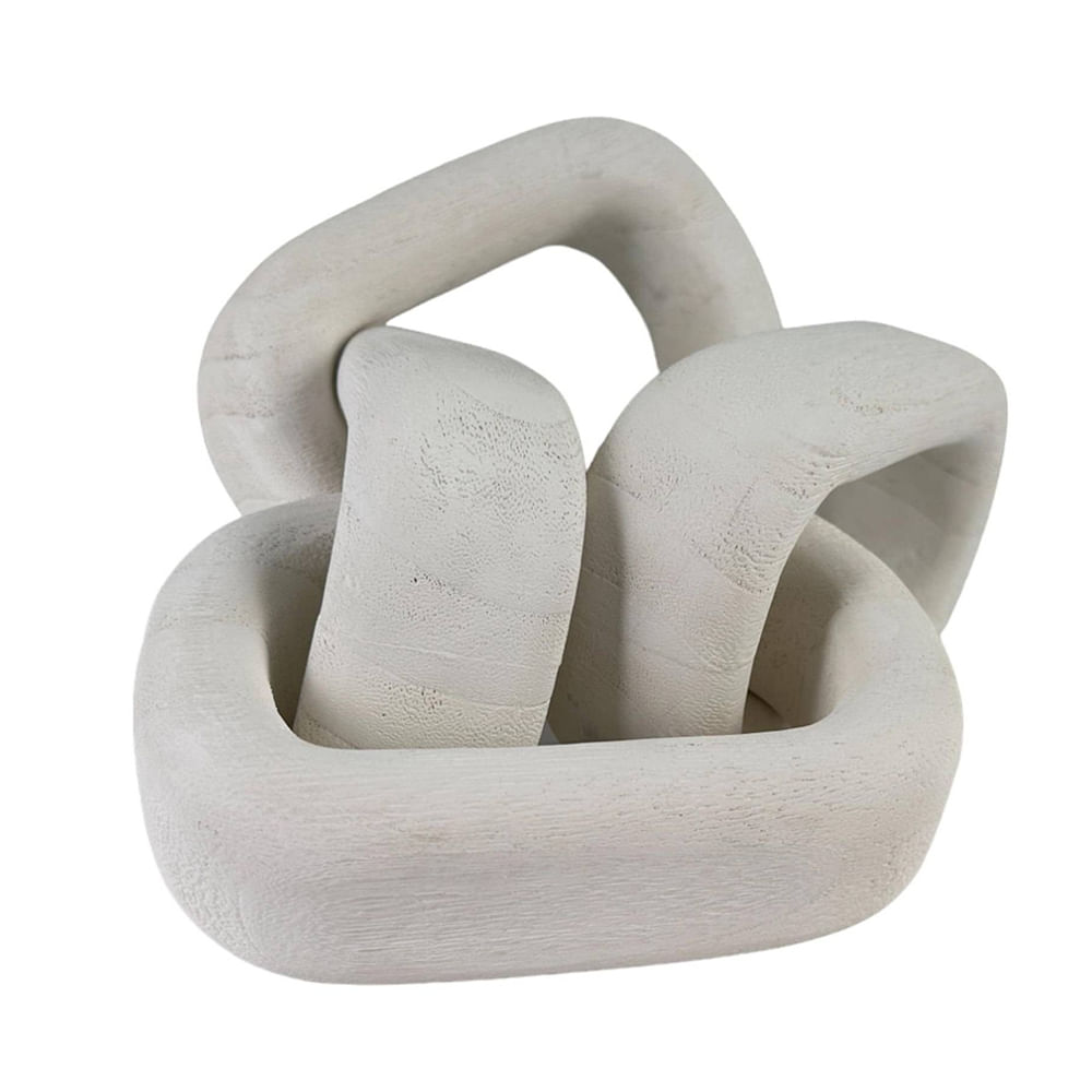 Nudo decorativo de madera 44x10 cm
