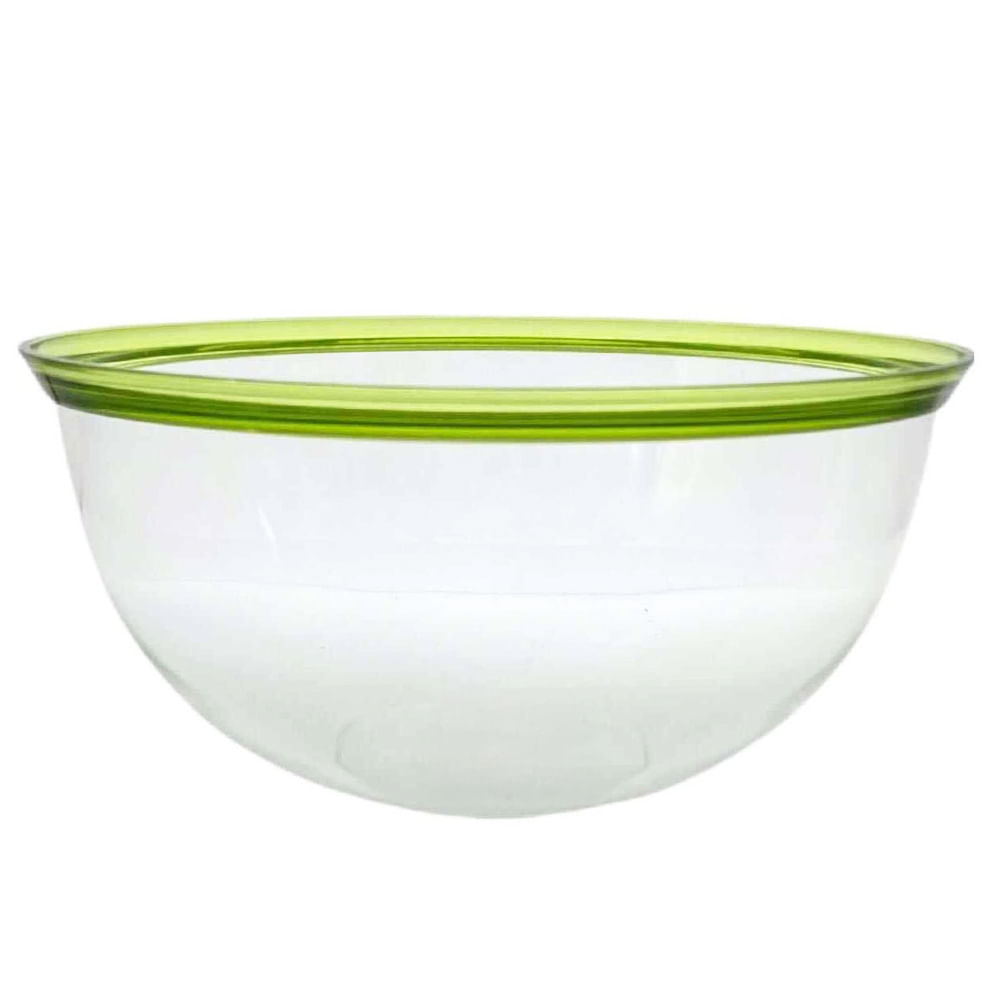 Ensaladera de acrílico 25.4 cm