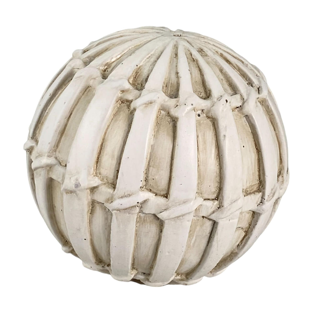 Esfera con textura lineal 10x10 cm