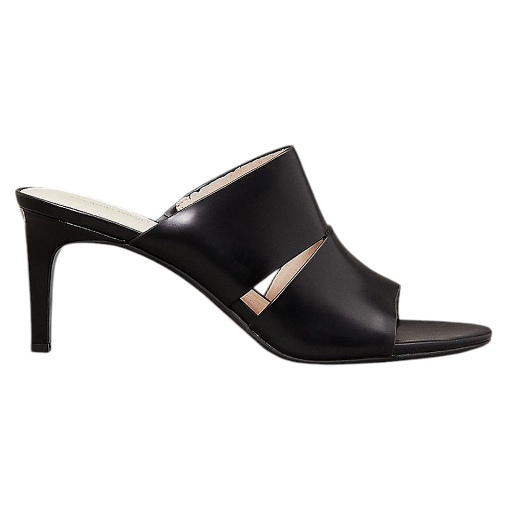 Sandalia casual Calvin Klein color negro para mujer