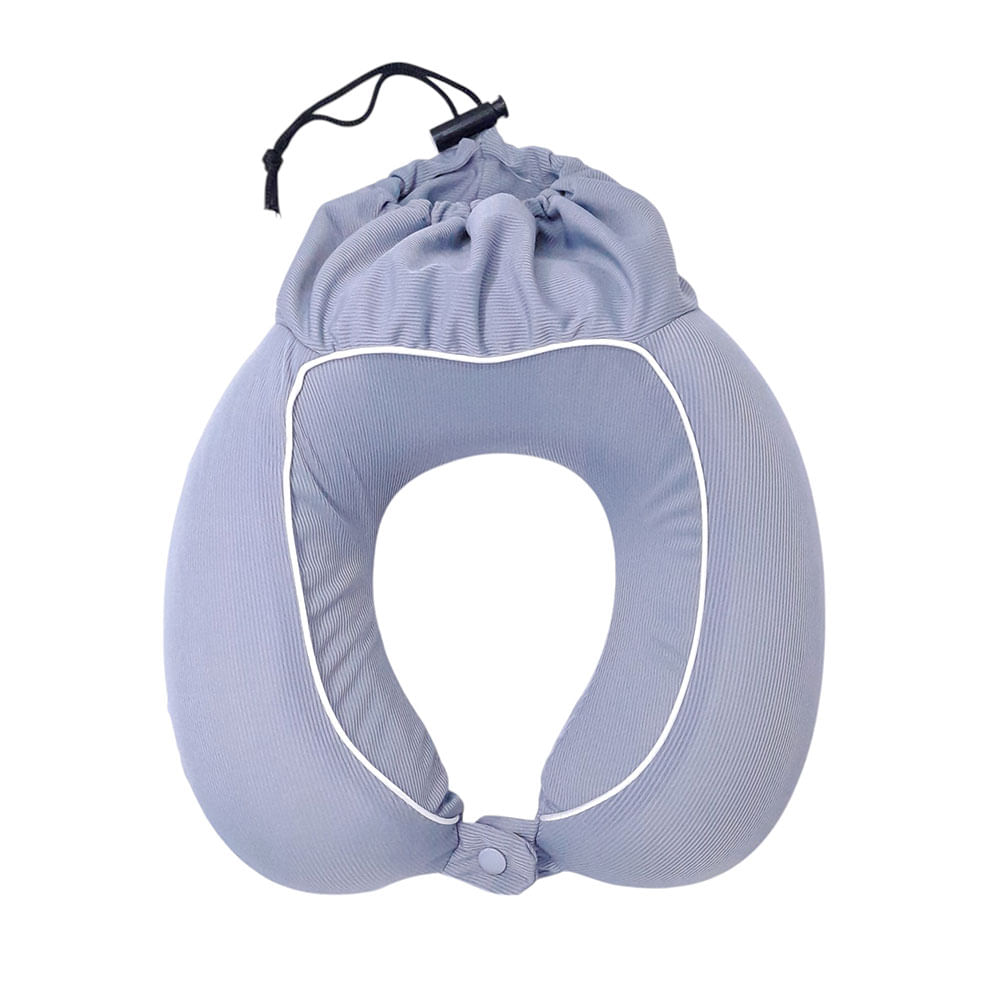 Almohada de viaje plegable con bolsa G force