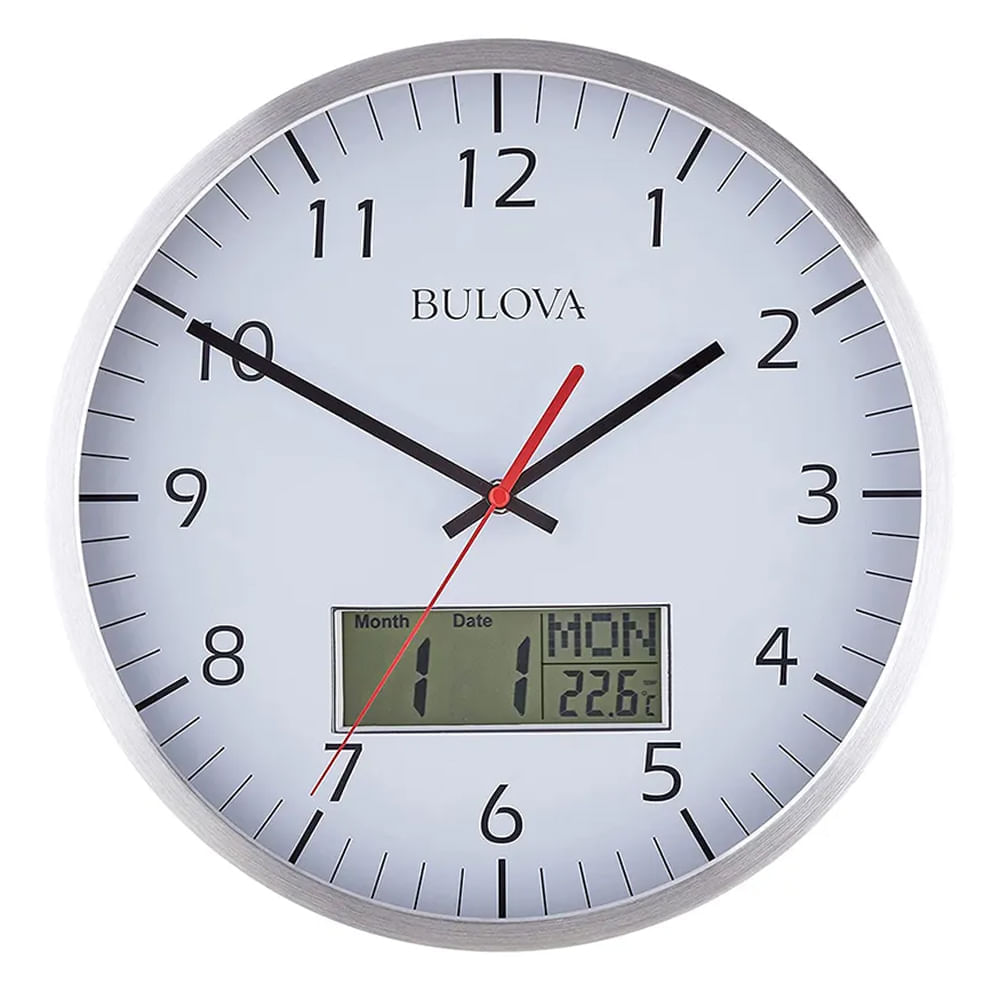 Reloj Bulova para pared