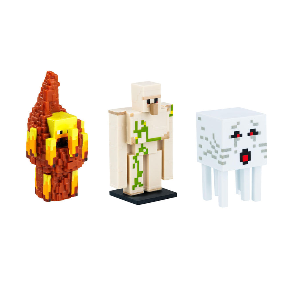 Minecraft Toppeez Pack 1 Figura 3D Coleccionable 5 cm Surtido 1 Pieza