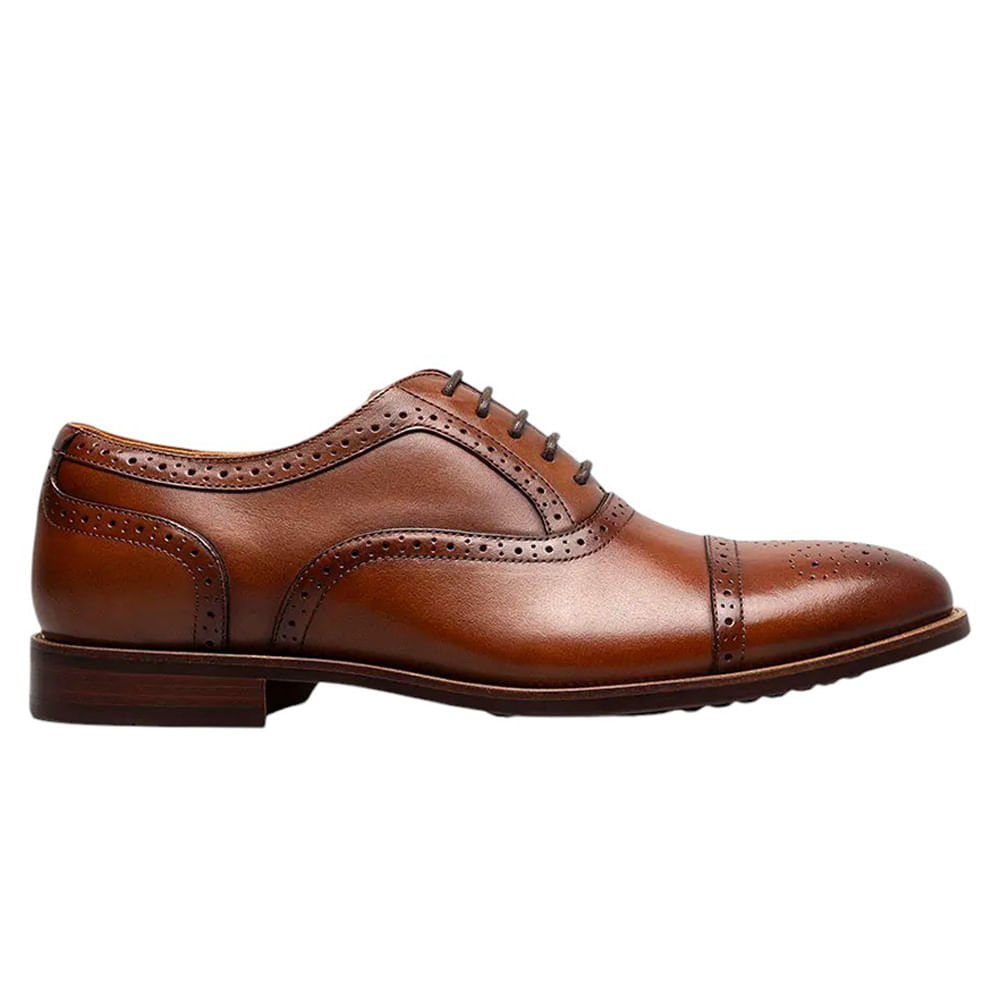 Zapato de vestir Florsheim café para hombre