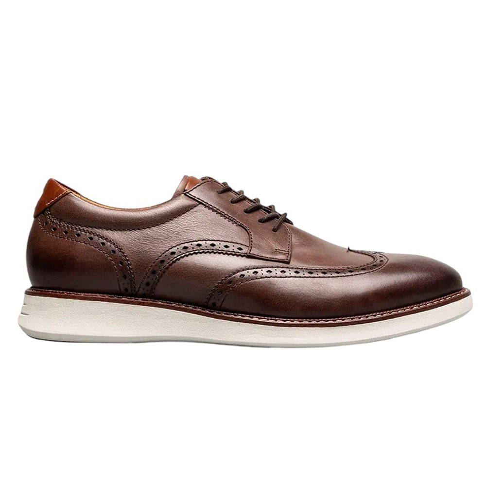 Zapato de vestir Florsheim café para hombre