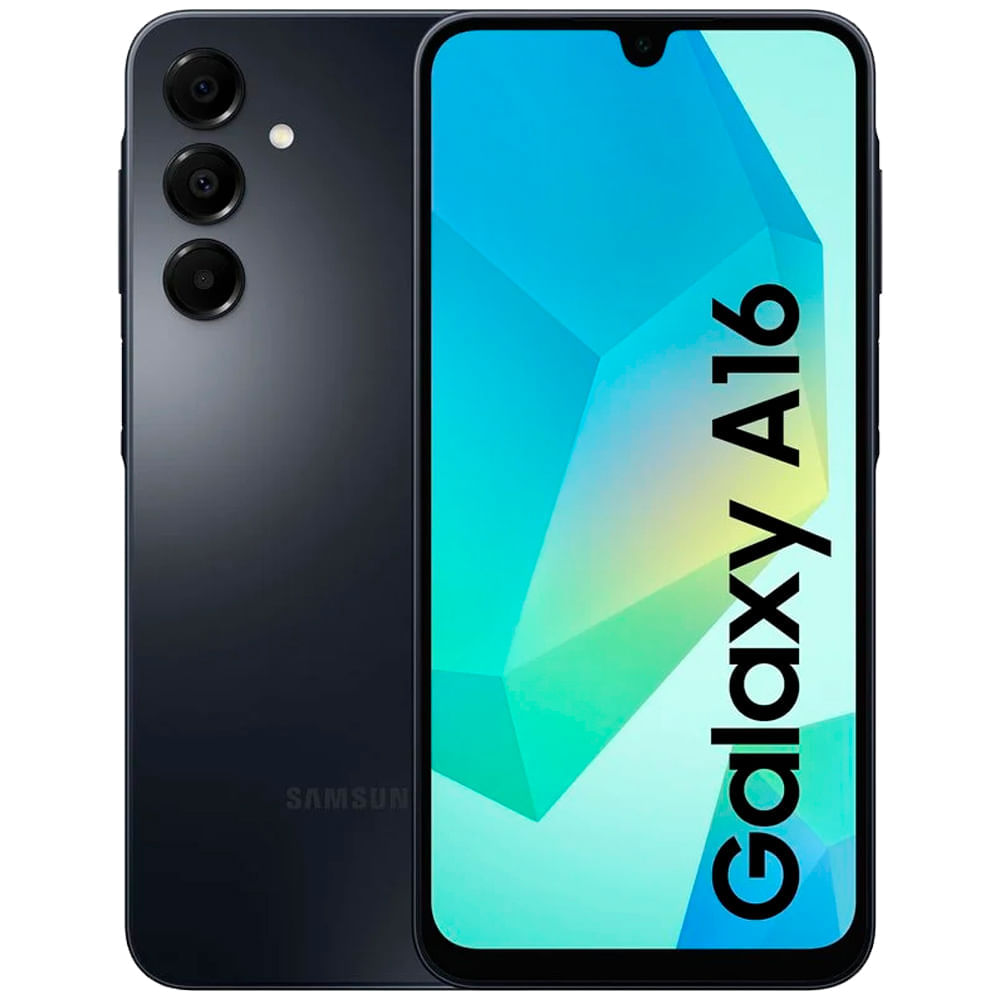 Celular Samsung Galaxy A16 SM-A165MZKDGTO 128 GB 4 GB RAM Pantalla 6.7" (17.02 cm) MediaTek Helio G99 Rendimiento eficiente Cámara Posterior 50 MP