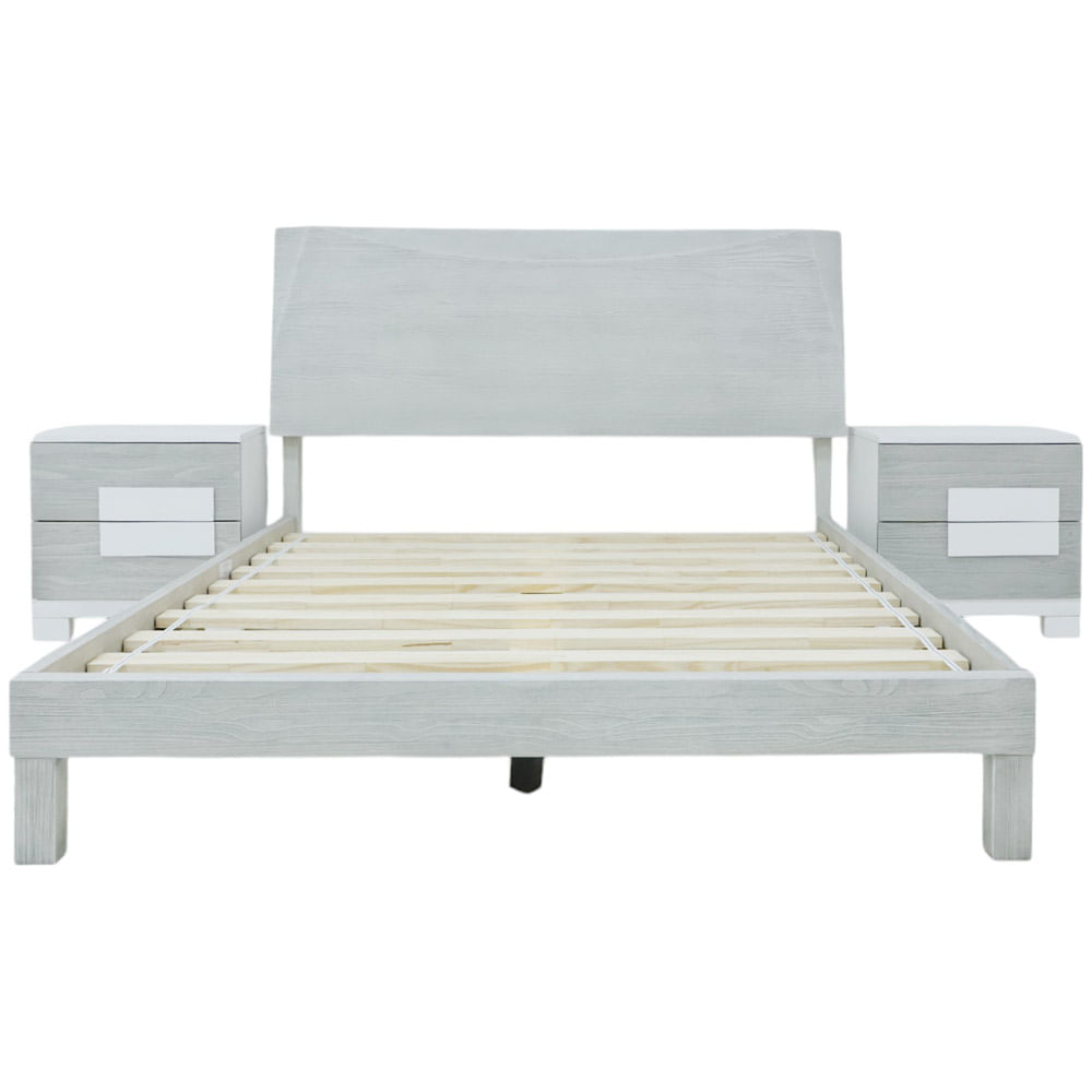 Respaldo queen con mesas Siena