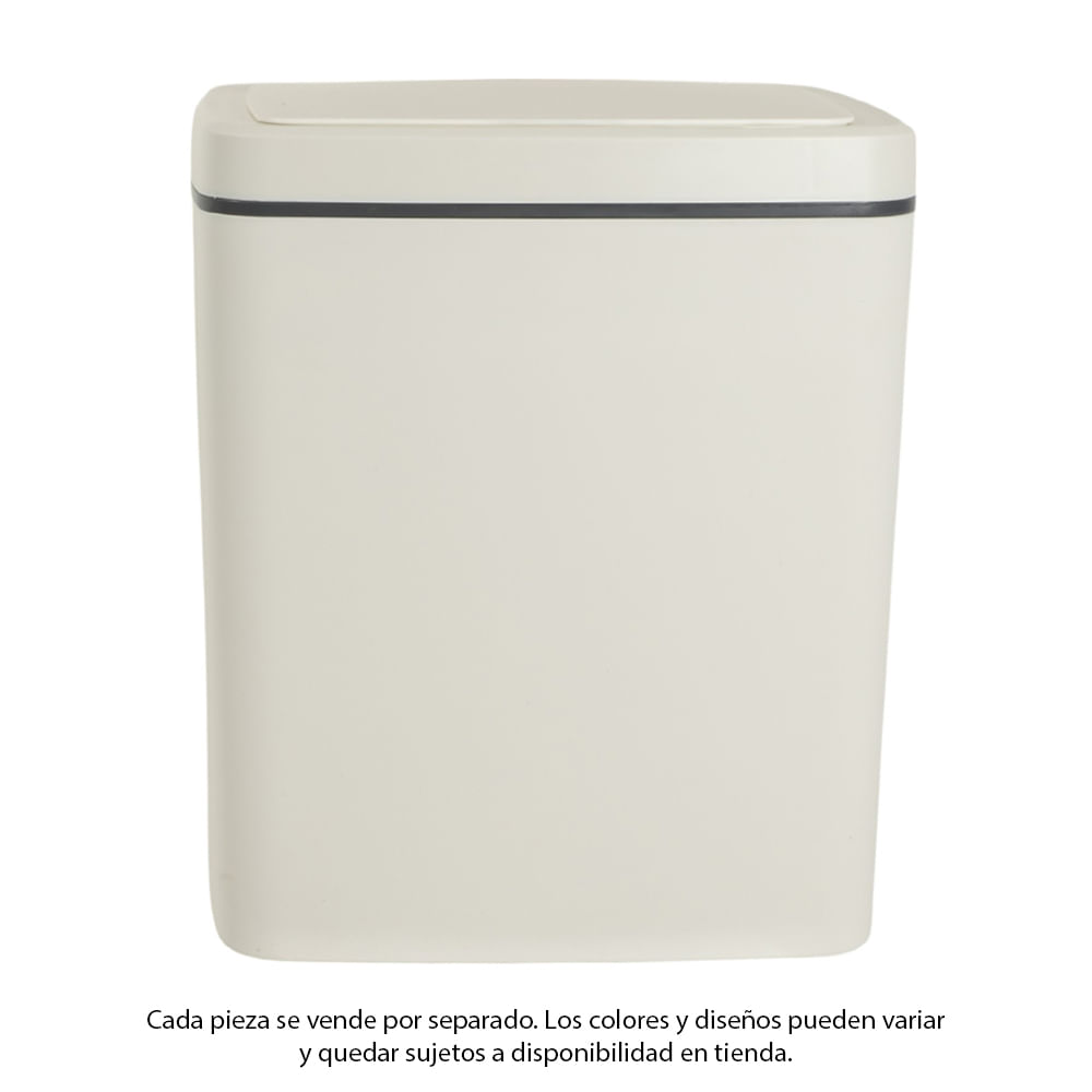 Basurero de plástico 14 litros -Surtido (1 pieza)