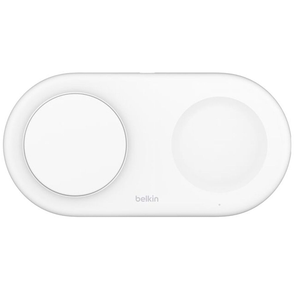 Estación de carga magnética 2 en 1 con Qi2 de 15 Watts