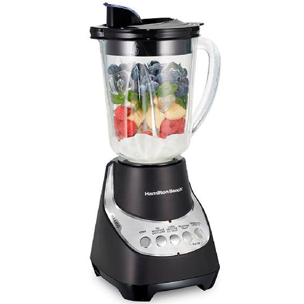 Licuadora silenciosa Hamilton beach wave action 1.14 litros 800 Watts