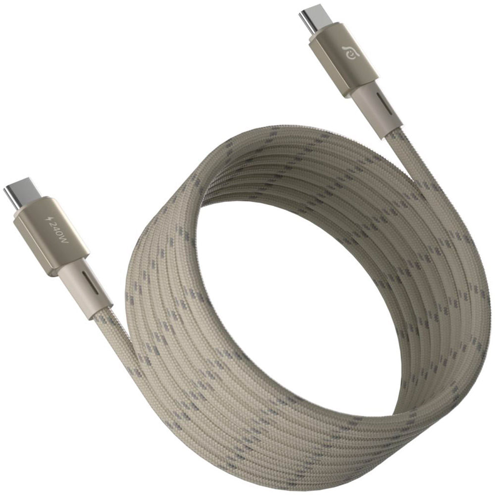 Cable de carga magnético tipo-C 240w titanium